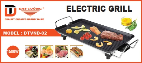 Vỉ nướng điện Đạt Tường VND-02